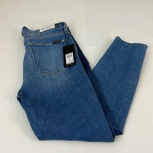 7 for all mankind gwenevere ankle skinny jean size 32 new with tags